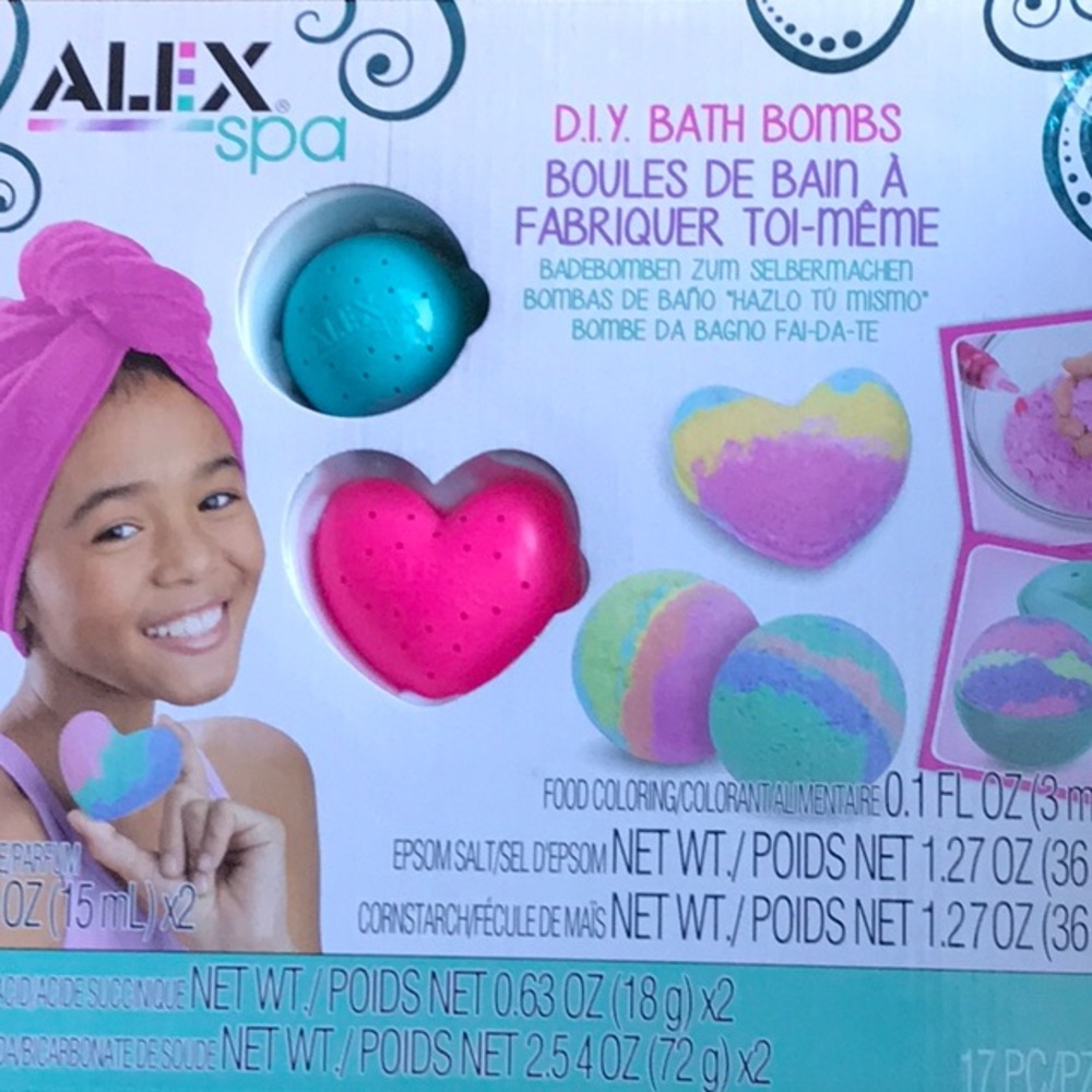 DIY Bath Bombs Alex Spa